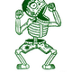 Illustration for article titled Scifi and fantasy characters shed their skin for the Day of the Dead